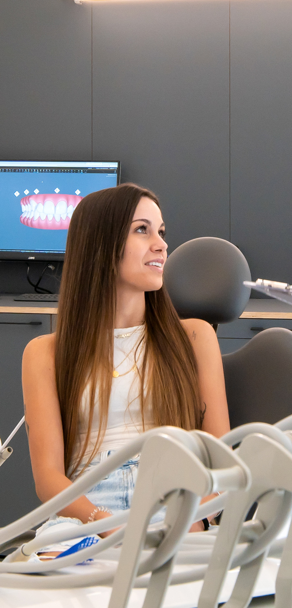 Happy woman after dental care at James Dental in Des Moines IA